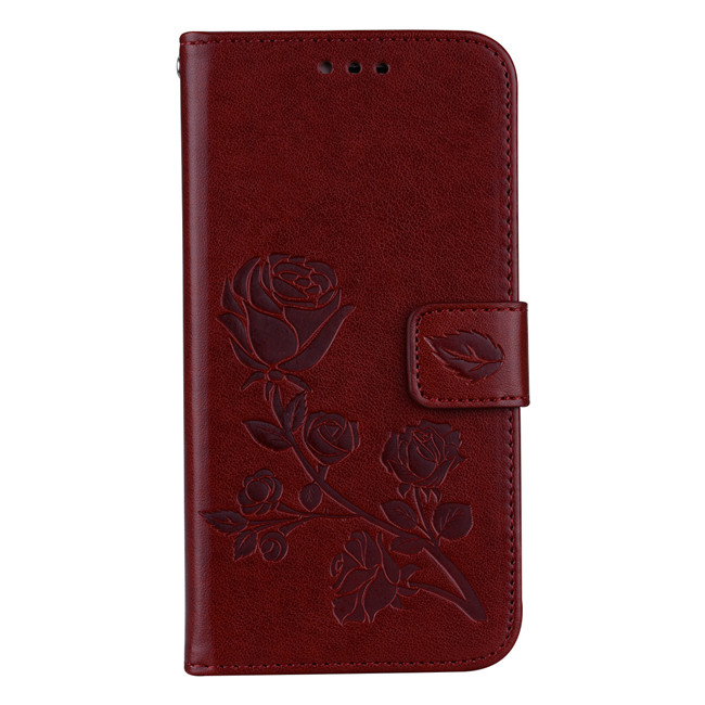 Mobile cell phone case cover for APPLE iPhone 6 Luxury 3D Flower Leather Flip Wallet Cover Funda Capa 