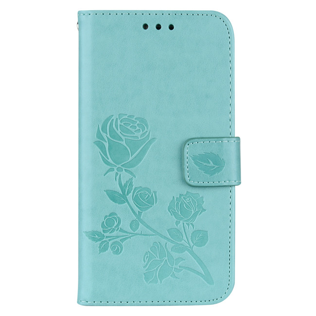Mobile cell phone case cover for APPLE iPhone X Luxury 3D Flower Leather Flip Wallet Cover Funda Capa 
