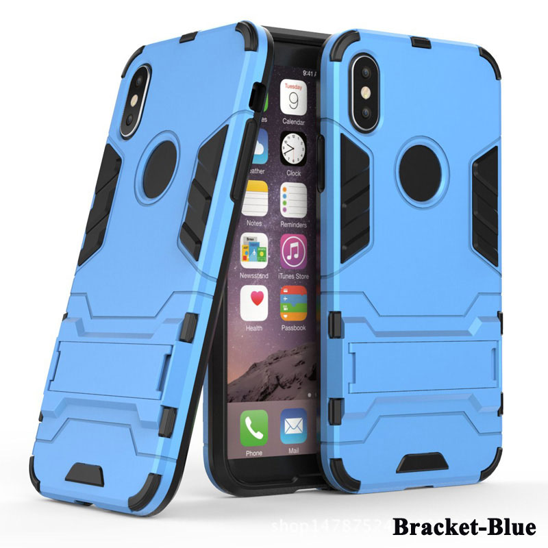 Mobile cell phone case cover for APPLE iPhone SE Shockproof 3D Iron Man Ring Armor Holder Phone Back 