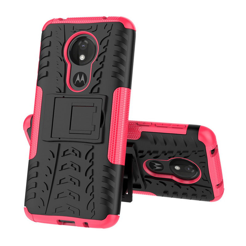 Mobile cell phone case cover for MOTOROLA Moto G7 POWER TPU +PC Hybrid Armor 