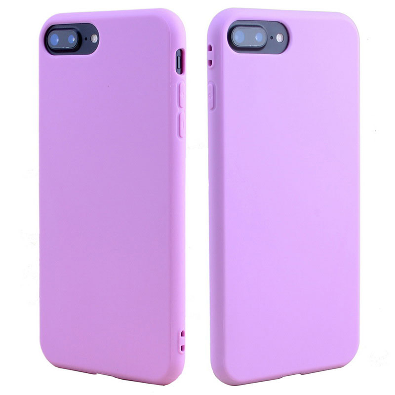 Mobile cell phone case cover for APPLE iPhone 6s Candy Solid Color TPU Rubber Silicone soft 