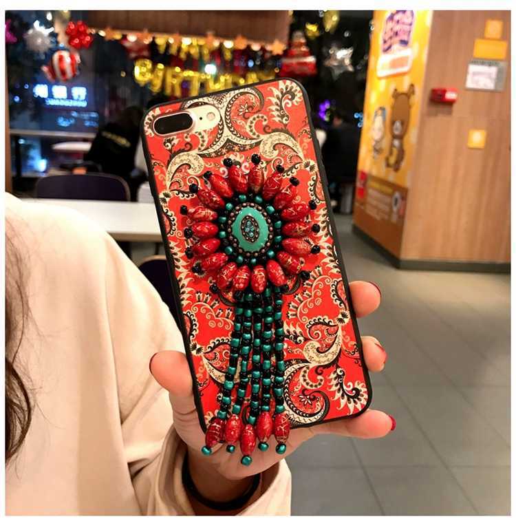 Mobile cell phone case cover for APPLE iPhone 7 Plus Vintage National Style 