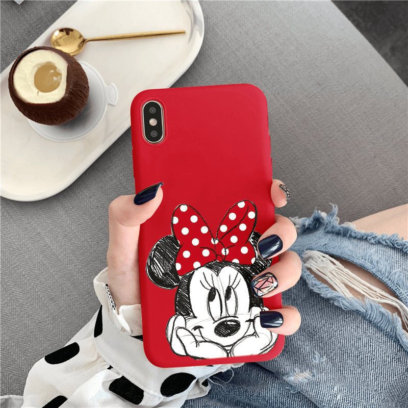 Mobile cell phone case cover for APPLE iPhone 6 Plus Cartoon Cute Print Soft TPU silicone 
