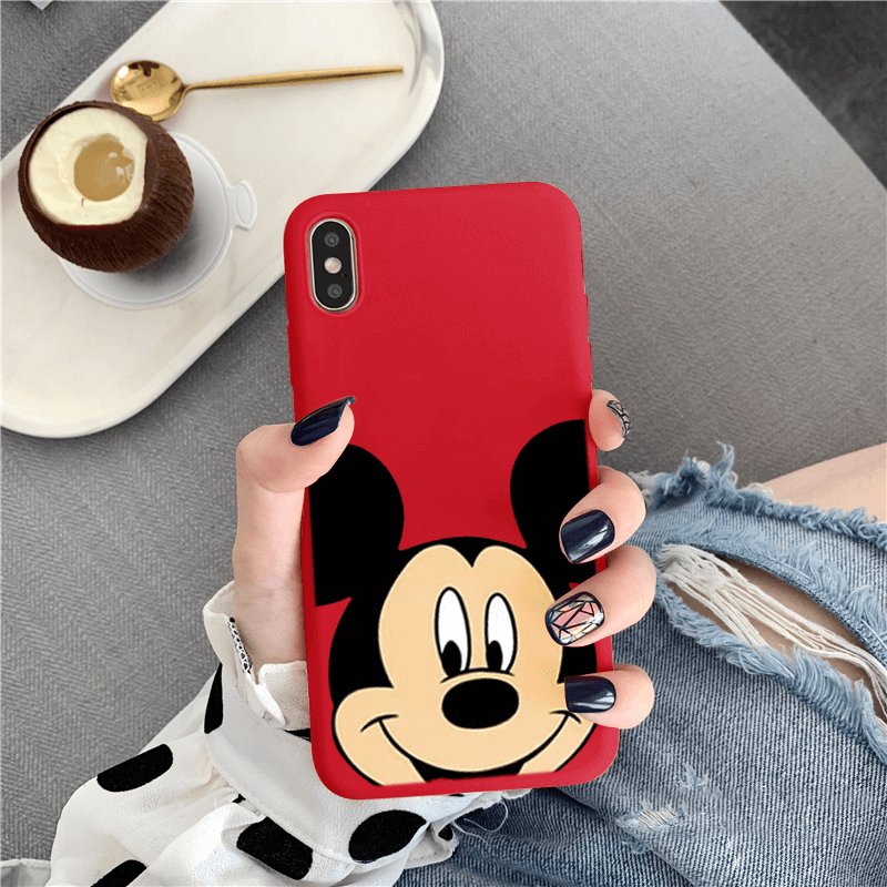 Mobile cell phone case cover for APPLE iPhone XR Cartoon Cute Print Soft TPU silicone 