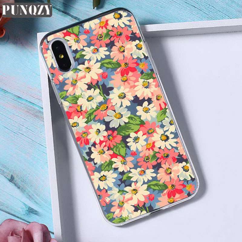 Mobile cell phone case cover for APPLE iPhone SE Orange fall leaves fox autumn floral Patterned TPU Silicone 