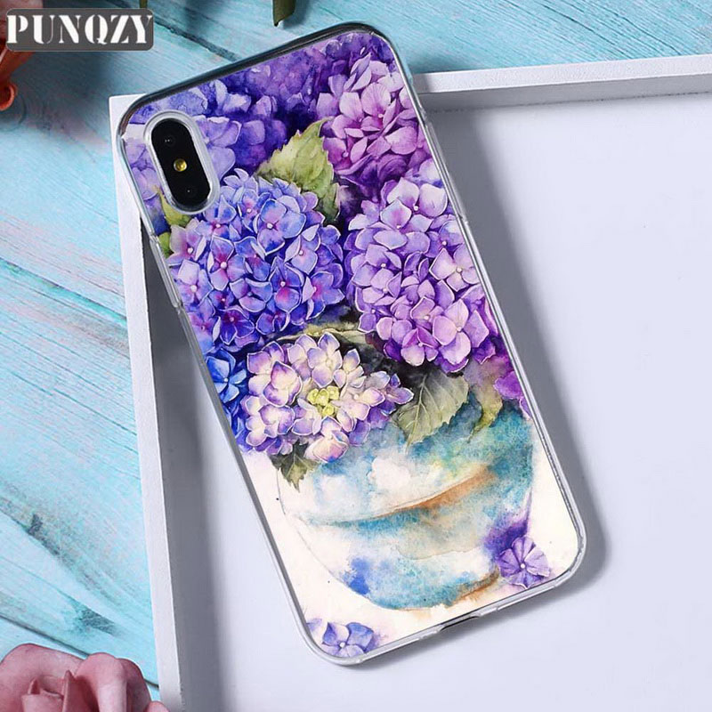 Mobile cell phone case cover for APPLE iPhone 7 Plus Orange fall leaves fox autumn floral Patterned TPU Silicone 
