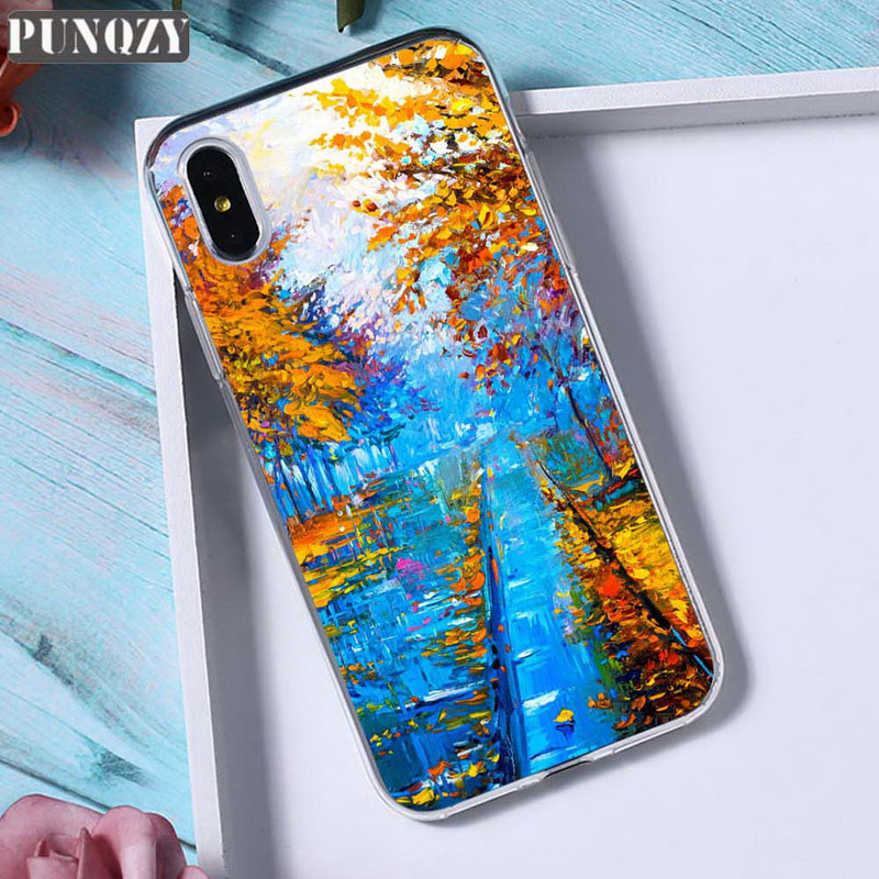 Mobile cell phone case cover for APPLE iPhone XS Max Orange fall leaves fox autumn floral Patterned TPU Silicone 