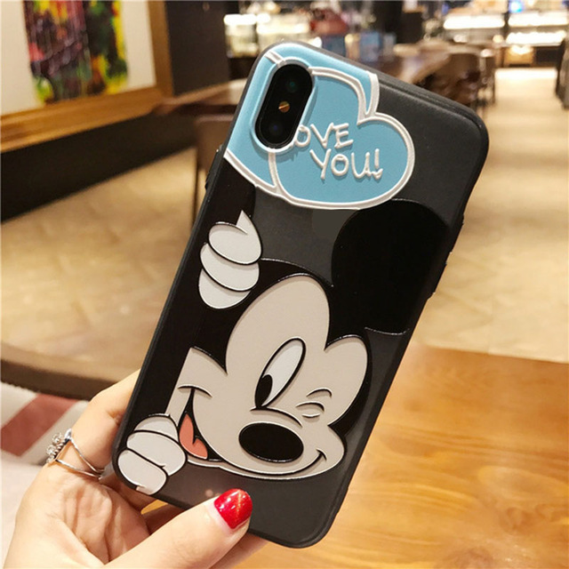 Mobile cell phone case cover for APPLE iPhone 5 3D Emboss Relief Cartoon Coque Print TPU Coque Cover 