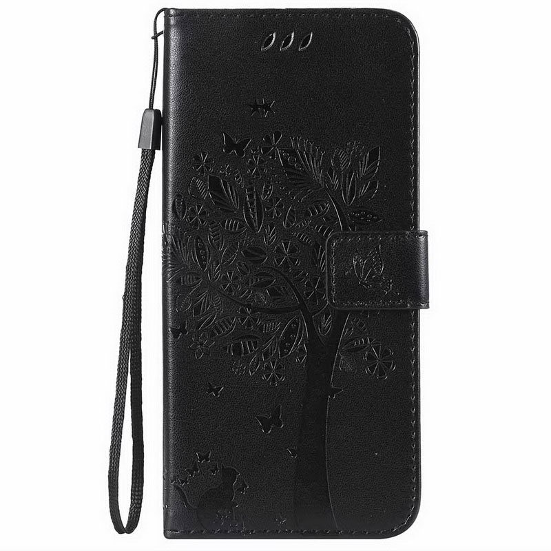 Mobile cell phone case cover for GOOGLE Pixel 4 XL 3D Tree Leather 