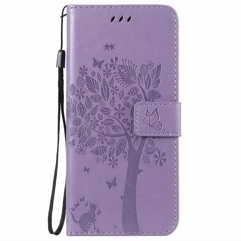 Mobile cell phone case cover for APPLE iPhone 4 3D Tree Leather 
