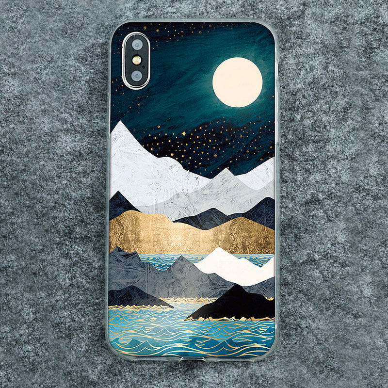 Mobile cell phone case cover for GOOGLE Pixel 2 XL Silicone soft TPU back cover Print pattern Marble puzzle pieces 