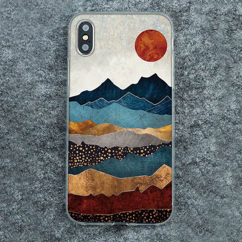 Mobile cell phone case cover for GOOGLE Pixel 4 Silicone soft TPU back cover Print pattern Marble puzzle pieces 