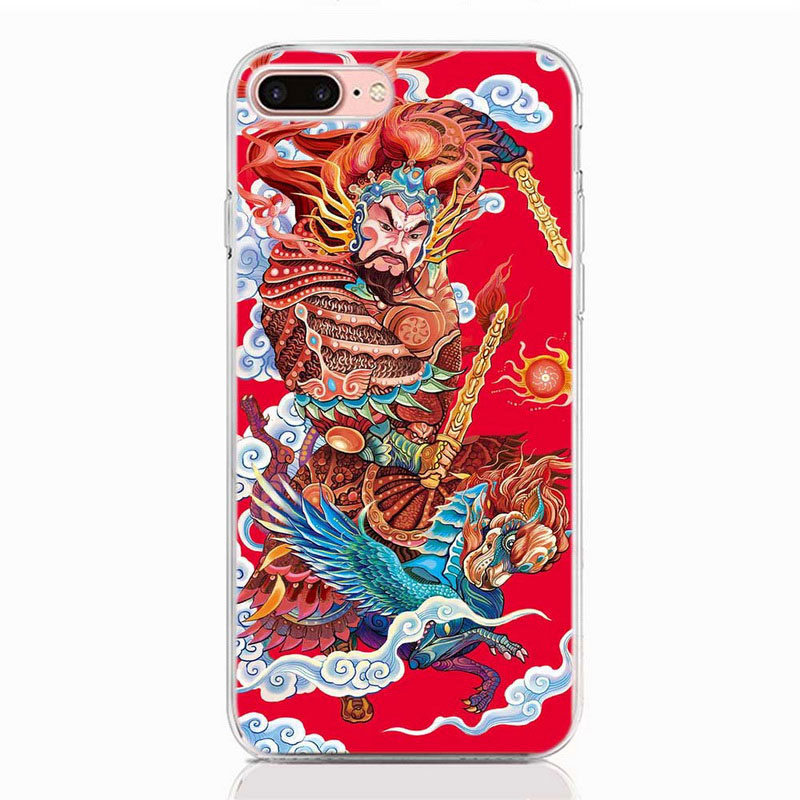 Mobile cell phone case cover for GOOGLE Pixel Soft Tpu Silicone Case Japanese Art Back Cover Protective 