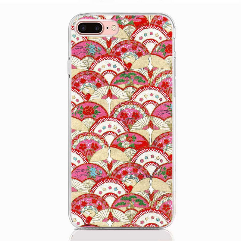 Mobile cell phone case cover for GOOGLE Pixel 3 Soft Tpu Silicone Case Japanese Art Back Cover Protective 