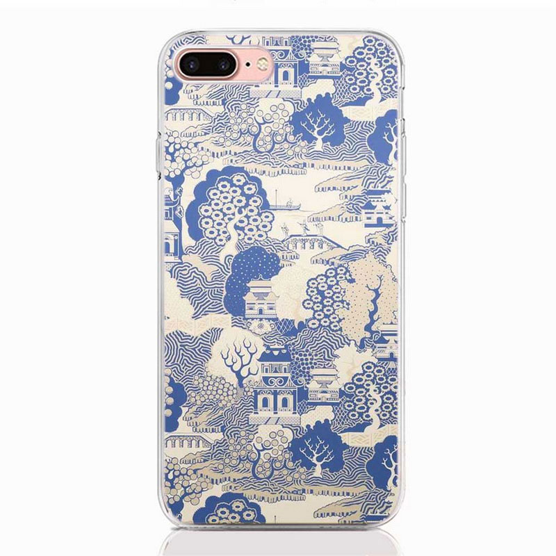 Mobile cell phone case cover for GOOGLE Pixel 4 Soft Tpu Silicone Case Japanese Art Back Cover Protective 
