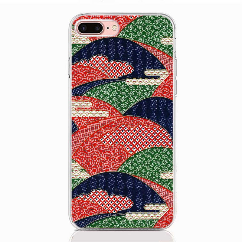 Mobile cell phone case cover for GOOGLE Pixel 5 XL Soft Tpu Silicone Case Japanese Art Back Cover Protective 