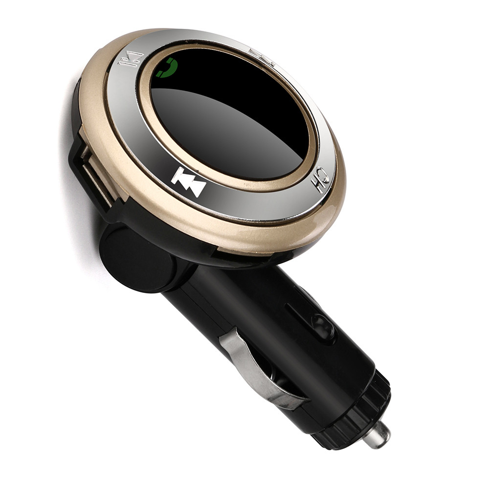 Universal Wireless Hands-Free Q7 USB Charge LED MP3 Bluetooth Car FM Transmitter With MIC abs Handsfree Player