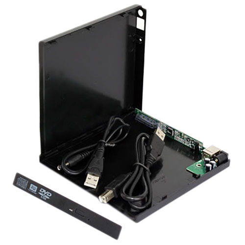 Laptop USB to Sata CD DVD RW Drive External Case Caddy