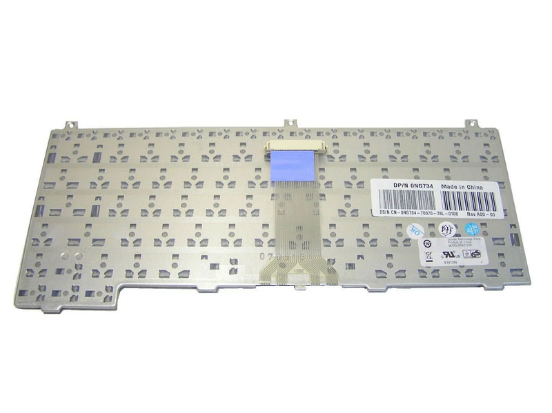 NEW Genuine Dell XPS M1210 US Silver Keyboard NG734 0NG734 CN-0NG734