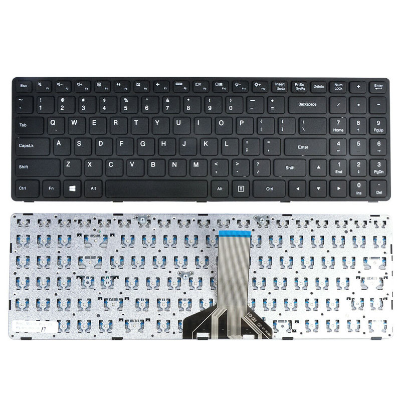 Lenovo Ideapad 100-15IBD laptop US keyboard SN20J78609 6385H-US Frame