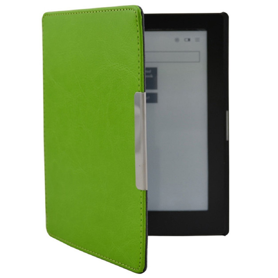 Ultra thin slim PU leather Case for kobo aura(non HD)6.0 inche Reader Magnetic Smart Case Shell and Cover